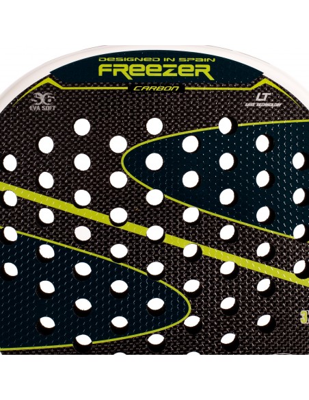 Pala de pádel softee freezer carbon 3k petrol