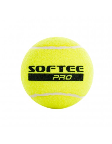 Bote 3 pelotas tenis softee pro