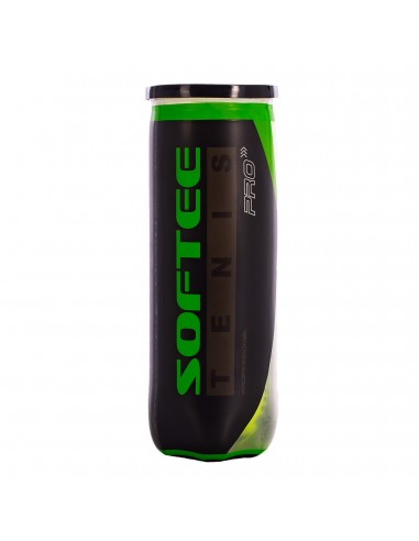 Bote 3 pelotas tenis softee pro