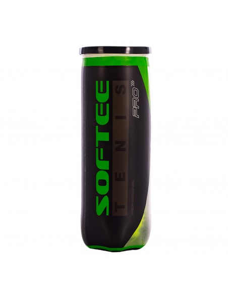 Bote 3 pelotas tenis softee pro