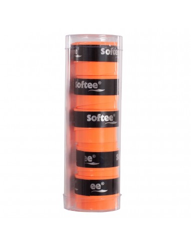 Pack 5 overgrips lisos softee tech