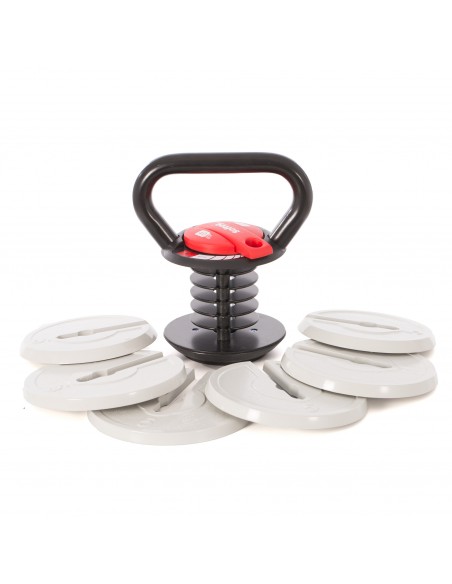 Kettlebell regulable hasta 18kg