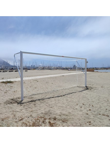 Juego porterías fútbol-playa aluminio 90mm