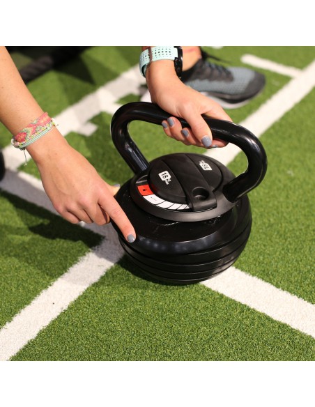 Kettlebell regulable hasta 18kg