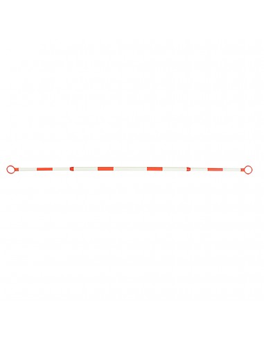 Pica para valla extensible rojo/blanco