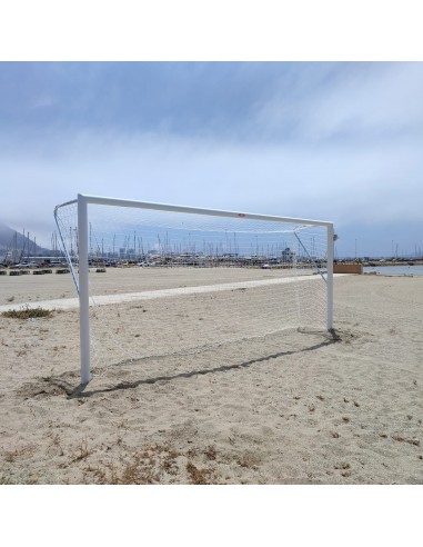 Juego porterías fútbol-playa aluminio 120x100mm