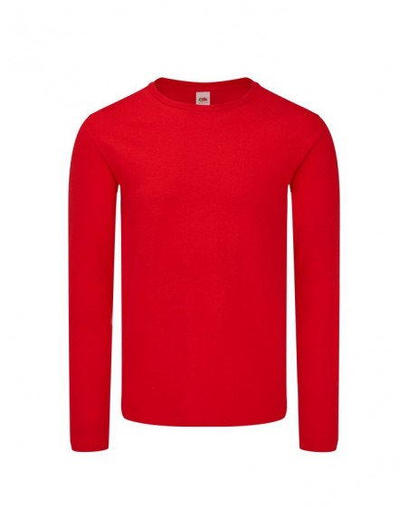 Camiseta fruit of the loom iconic 150 classic long sleeve t