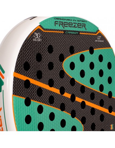 Pala de pádel softee freezer carbon 3k verde sft