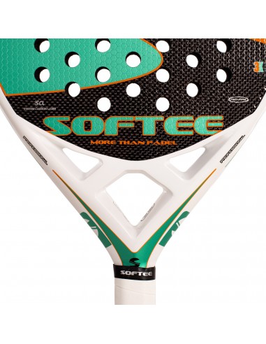 Pala de pádel softee freezer carbon 3k verde sft