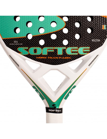 Pala de pádel softee freezer carbon 3k verde sft