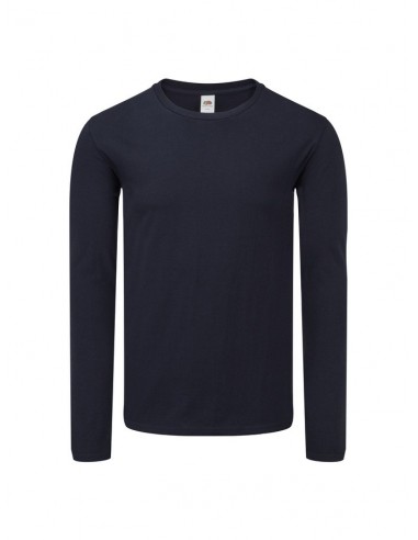 Camiseta fruit of the loom iconic 150 classic long sleeve t
