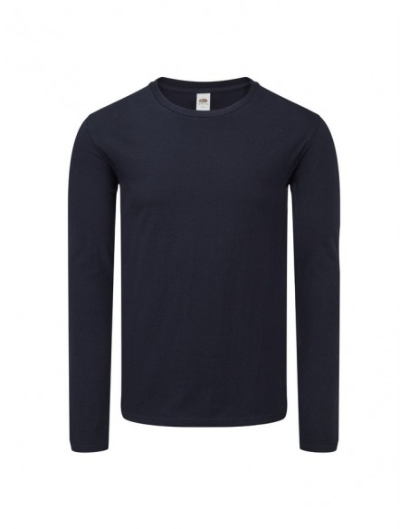 Camiseta fruit of the loom iconic 150 classic long sleeve t