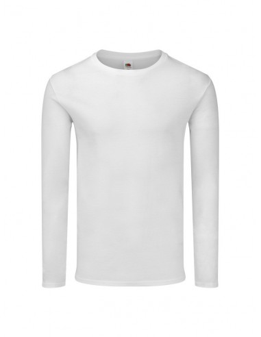 Camiseta fruit of the loom iconic 150 classic long sleeve t