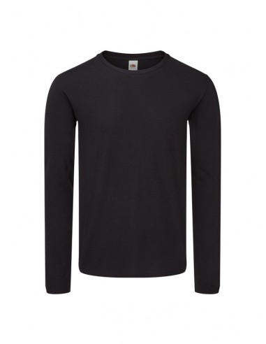Camiseta fruit of the loom iconic 150 classic long sleeve t