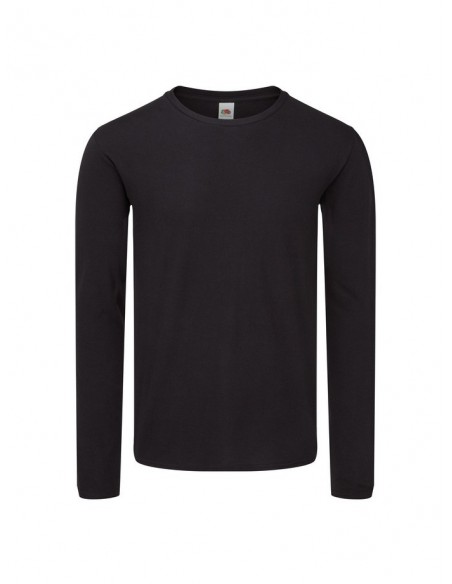 Camiseta fruit of the loom iconic 150 classic long sleeve t