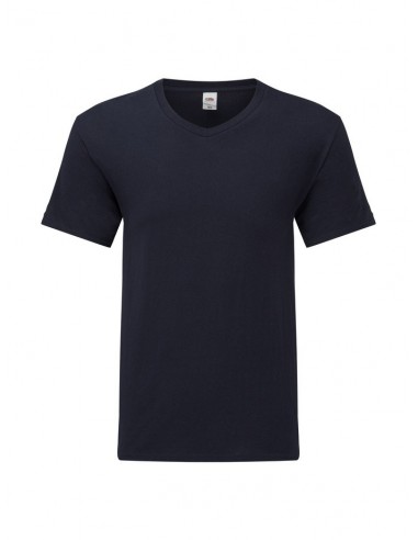 Camiseta fruit of the loom iconic 150 v-neck t