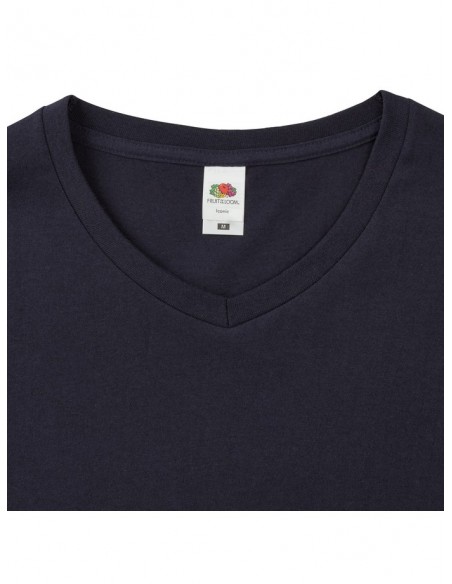 Camiseta fruit of the loom iconic 150 v-neck t