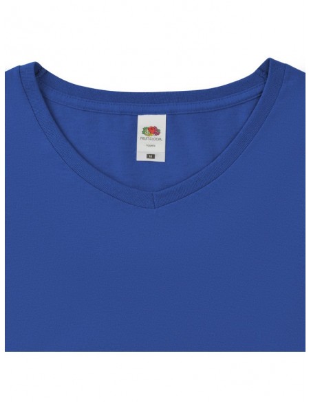Camiseta fruit of the loom iconic 150 v-neck t