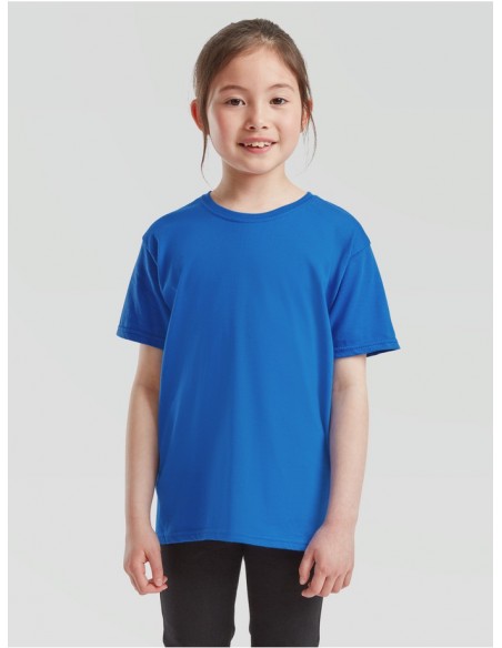 Camiseta fruit of the loom iconic 150 t niña