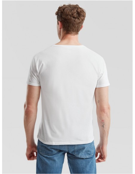 Camiseta fruit of the loom iconic 150 v-neck t