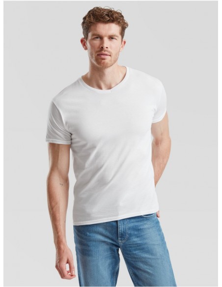 Camiseta fruit of the loom iconic 150 v-neck t