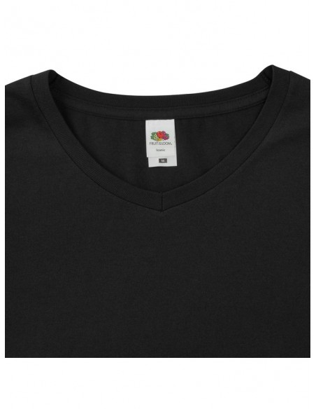 Camiseta fruit of the loom iconic 150 v-neck t