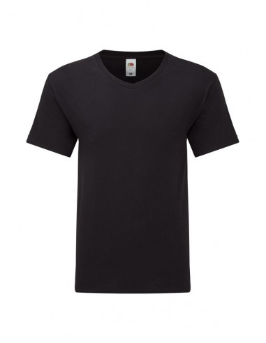 Camiseta fruit of the loom iconic 150 v-neck t