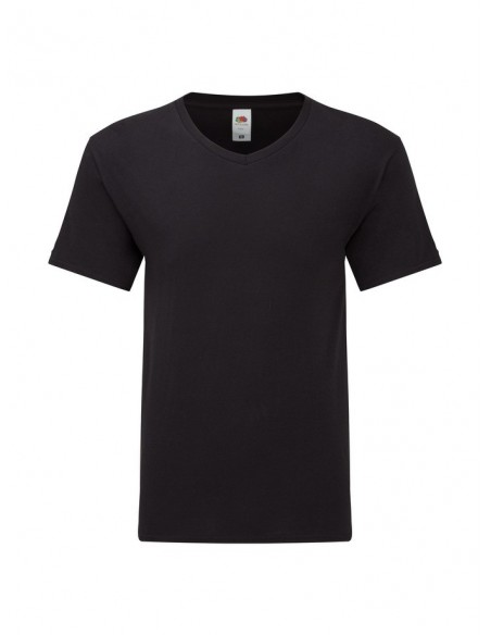 Camiseta fruit of the loom iconic 150 v-neck t