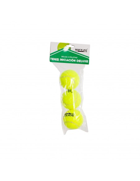 Bolsa 3 pelotas de tenis softee iniciación deluxe Bolsa 3 pelotas de tenis softee iniciación deluxe