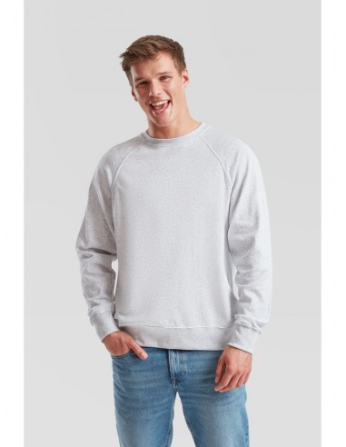 Sudadera fruit of the loom lightweight raglan sweat
