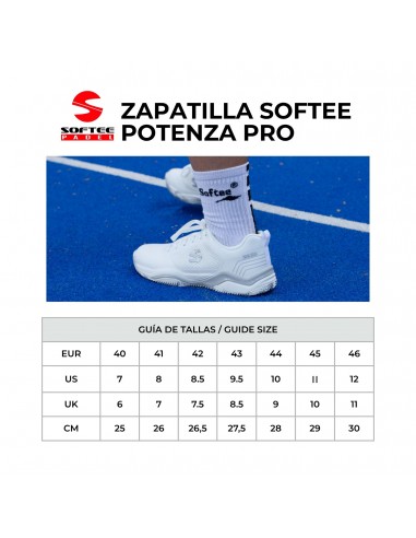 Zapatillas  pádel softee potenza pro