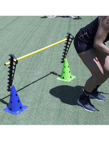 Cono con soporte para pica y aro base cuadrada
