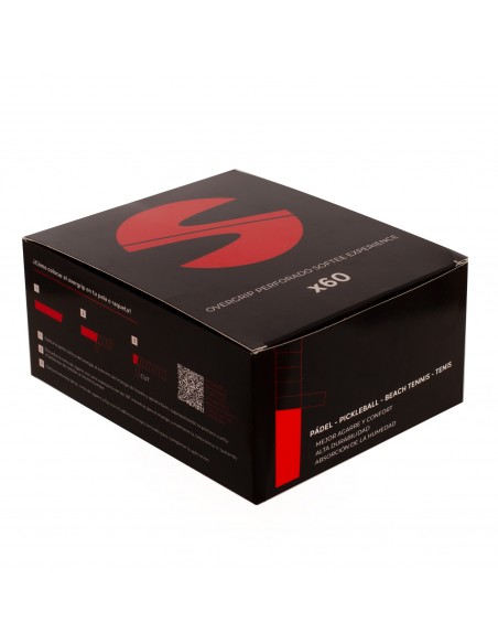 Caja 60 overgrips perforados softee experience Caja 60 overgrips perforados softee experience