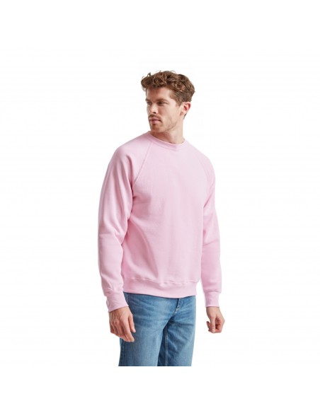 Sudadera fruit of the loom classic raglan adulto