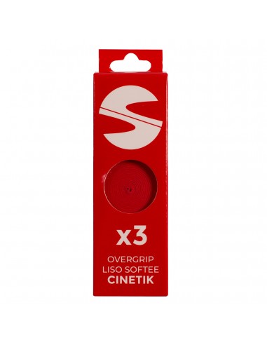 Pack 3 overgrips lisos softee cinetik