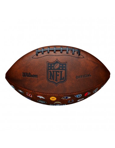 Balón fútbol americano wilson nfl off throwback 32 team