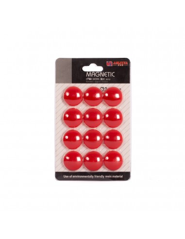 Set 12 imanes para pizarra