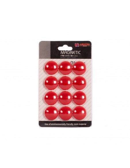 Set 12 imanes para pizarra