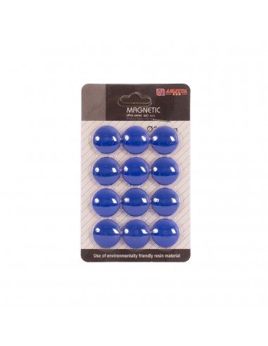 Set 12 imanes para pizarra
