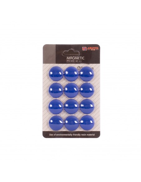 Set 12 imanes para pizarra