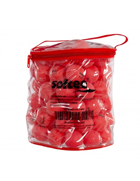 Bolsa 100 pelotas pp tenis de mesa softee