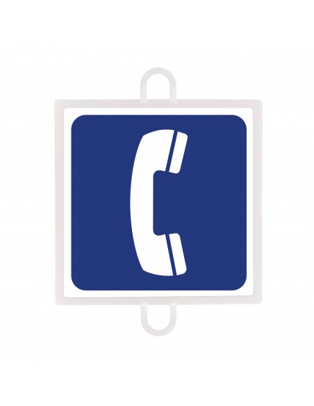 Panel de señalización tráfico de indicación nº 2 (teléfono)