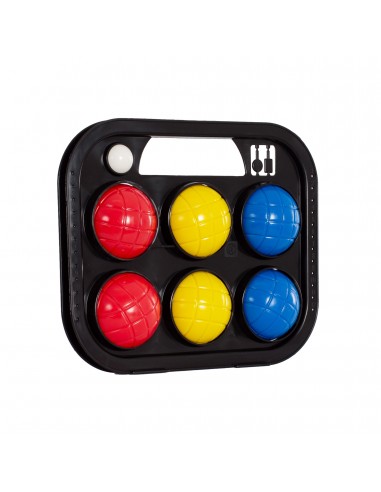 Juego 6 bolas petanca pvc