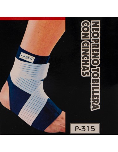 Tobillera neopreno con cinchas cv