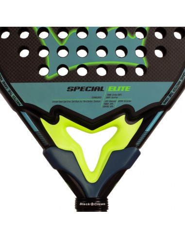 Pala de pádel black crown special elite