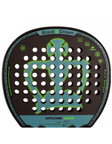 Pala de pádel black crown special elite