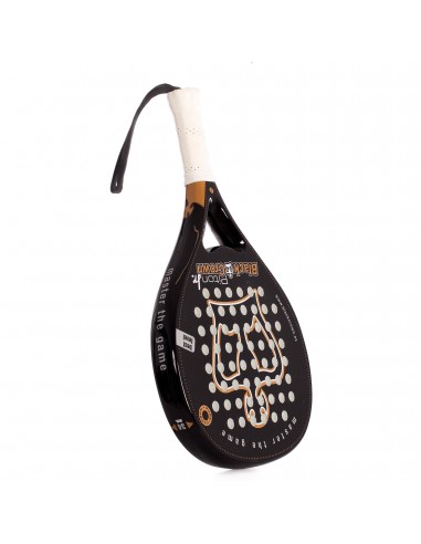 Pala de pádel black crown piton jr