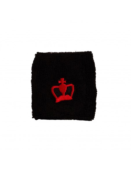 Pack 2 muñequeras black crown short