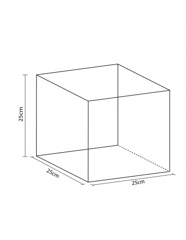 Figura cuadrado 25cm