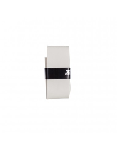 Bolsa 12 overgrips black crown liso blanco